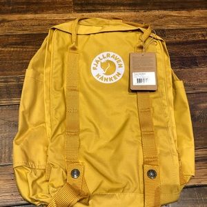 Fjallraven Tree Kanken Maple Yellow Small Backpack